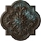Ekena Millwork Bonetti Ceiling Medallion (Fits Canopies up to 5 1/8"), 20"OD x 1 3/4"P, Bronze Blue Patina CM20BOBBS - alternate 1